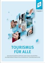Cover des Praktikerleitfadens Tourismus für Alle in Bayern